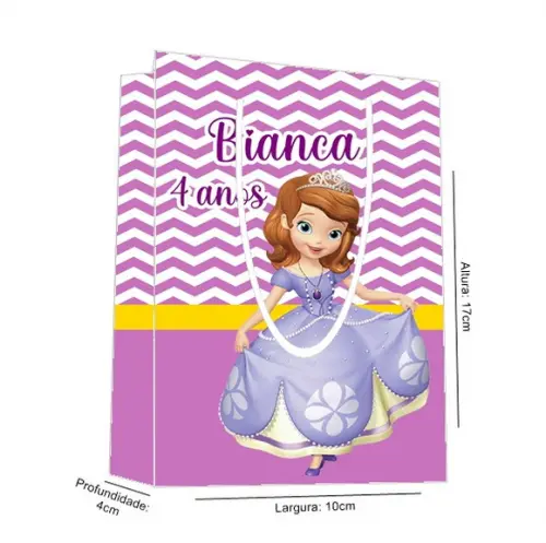 Sacolinha Princesa Sofia