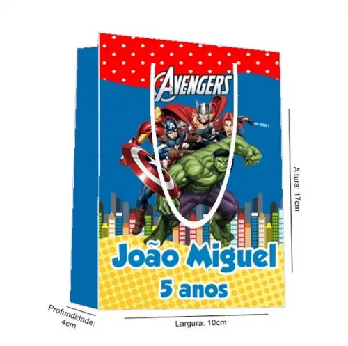 Sacolinha Vingadores