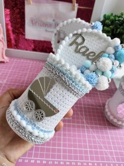 Cofrinho Personalizado Luxo Batizado