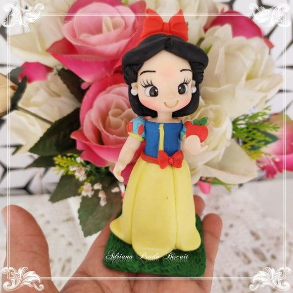 Lembrancinha em Biscuit Branca de Neve