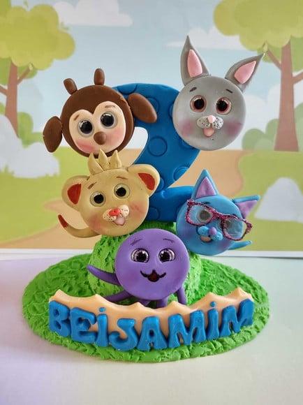 Vela em Biscuit Bolofofos