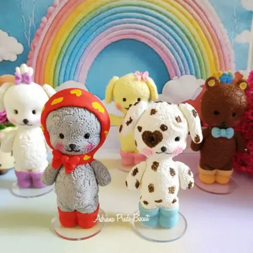 Apliques em Biscuit Lembrancinhas Bobbie Goods