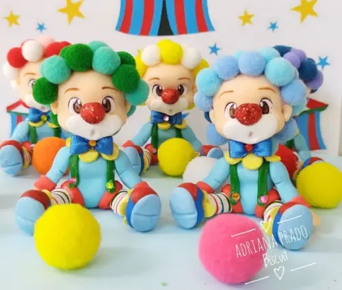 Lembrancinhas em Biscuit Circo