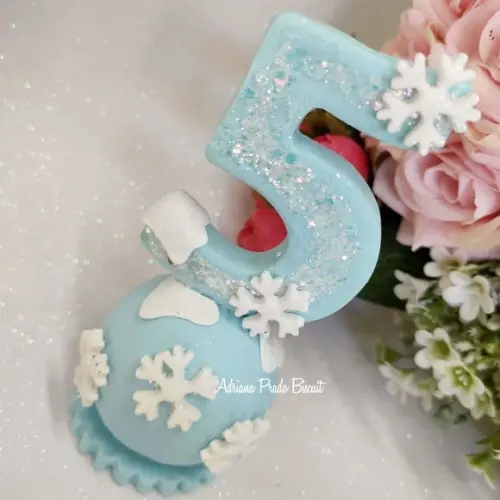 Vela em Biscuit Frozen