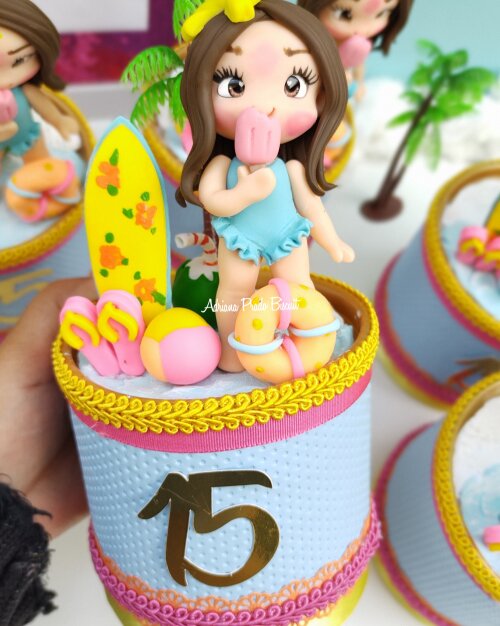 Tubo Lata personalizada de luxo Pool Party