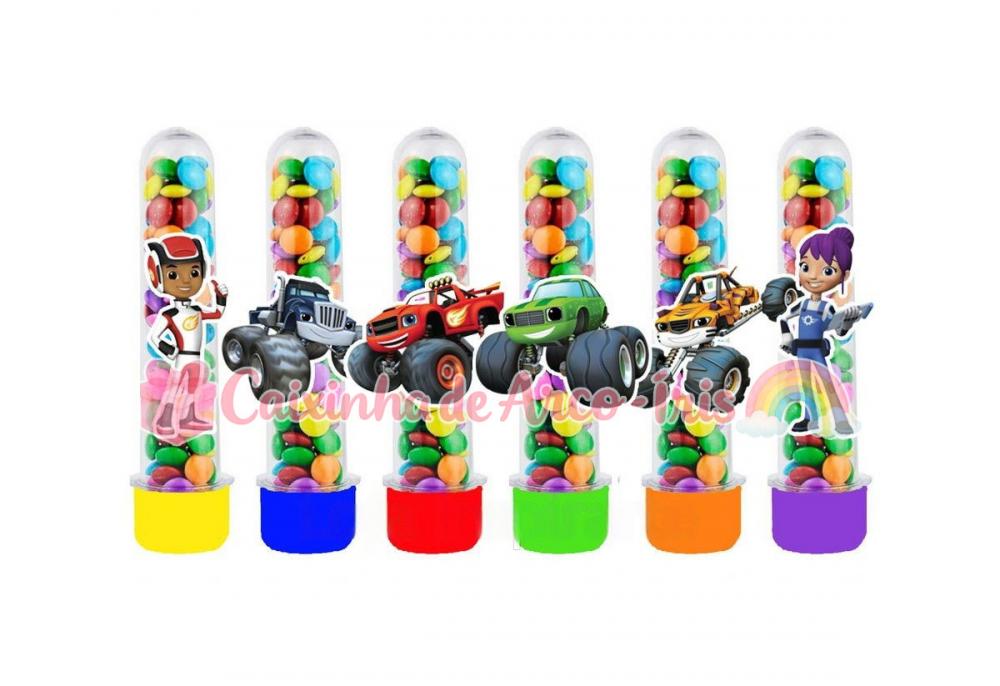 Apliques para Tubetes: Blaze and The Monster Machines