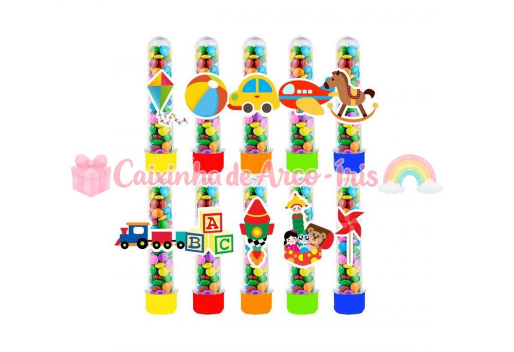 Apliques para Tubetes: Brinquedos