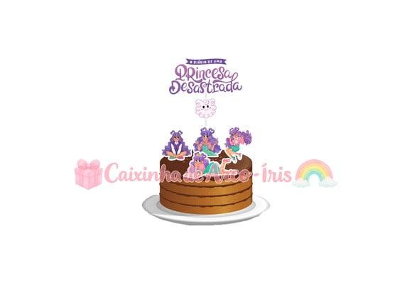 Topo de Bolo - Diário de Uma Princesa Desastrada