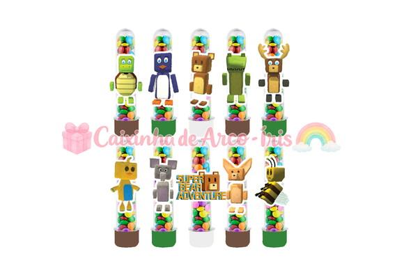 Apliques para Tubetes: Super Bear Adventure