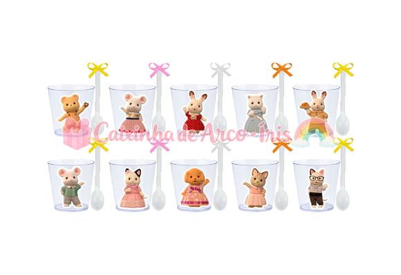 Copinhos com Colherzinhas: Sylvanian Families