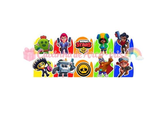100 Forminhas / Toppers: Brawl Stars