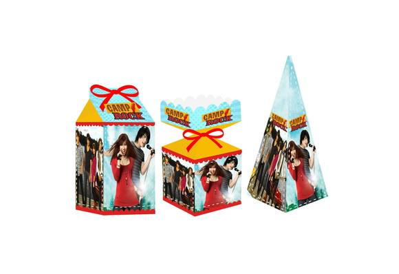 Caixa Milk / Meia Bala / Pirâmide - Camp Rock