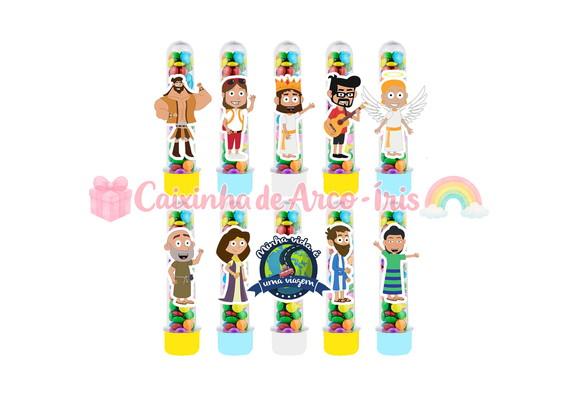 Tubetes com Apliques 3d: Minha Vida É Uma Viagem