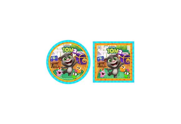 Adesivo 5x5cm - My Talking Tom 2