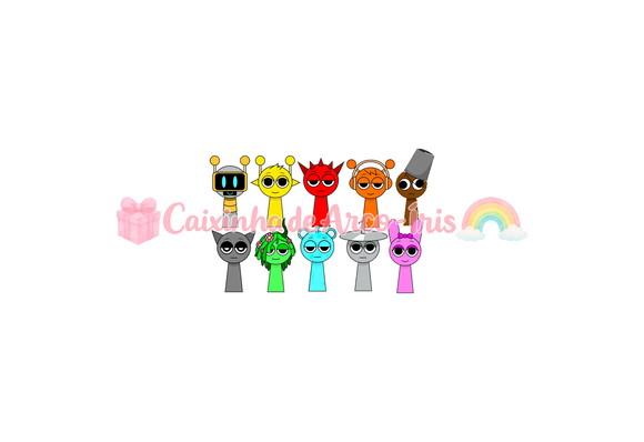 100 Mini Apliques 3,5cm: Sprunki