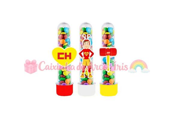 Apliques para Tubetes: Chapolin Colorado