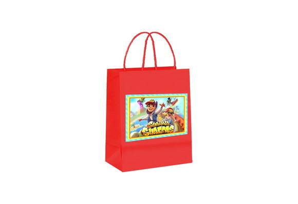 10 Sacolinhas Vermelhas - Subway Surfers