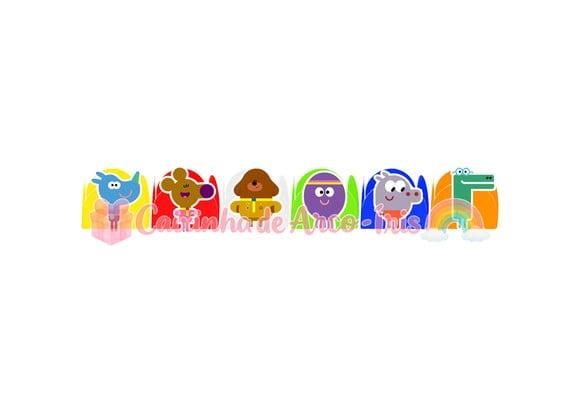 100 Forminhas / Toppers: Hey Duggee