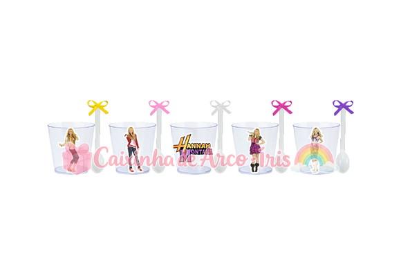 Copinhos com Colherzinhas: Hannah Montana