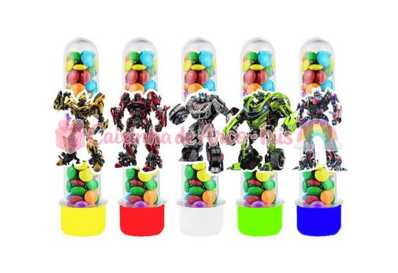 Apliques para Tubetes: Transformers