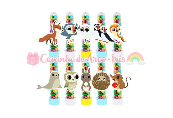 Apliques para Tubetes: Puffin Rock