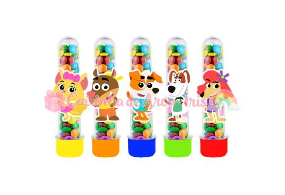 Tubetes com Apliques 3d: Caninópolis