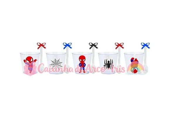 Copinhos com Colherzinhas: Homem-aranha Cute