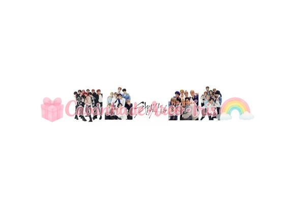 100 Mini Apliques 3,5cm: Stray Kids
