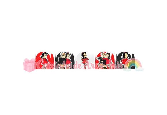 100 Forminhas / Toppers: Luluzinha