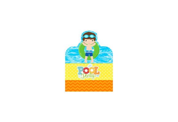 Porta Bis Duplo - Pool Party Menino