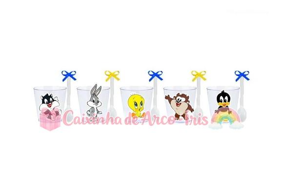 Copinhos com Colherzinhas: Baby Looney Tunes