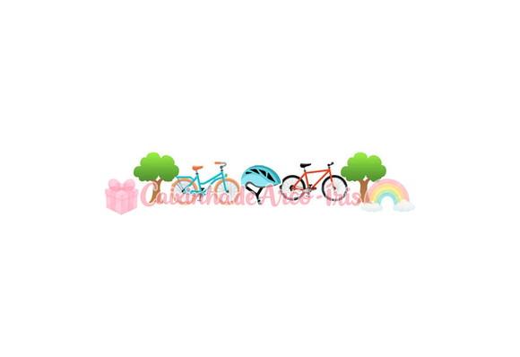 100 Mini Apliques 3,5cm: Bicicleta Bike