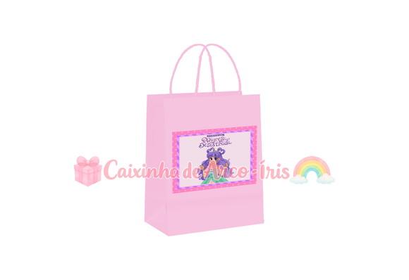10 Sacolinhas Rosa Bebê - Diário de Uma Princesa Desastrada