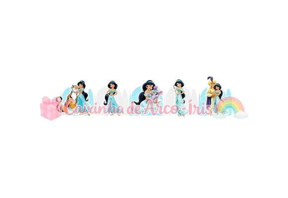 100 Forminhas / Toppers: Jasmine