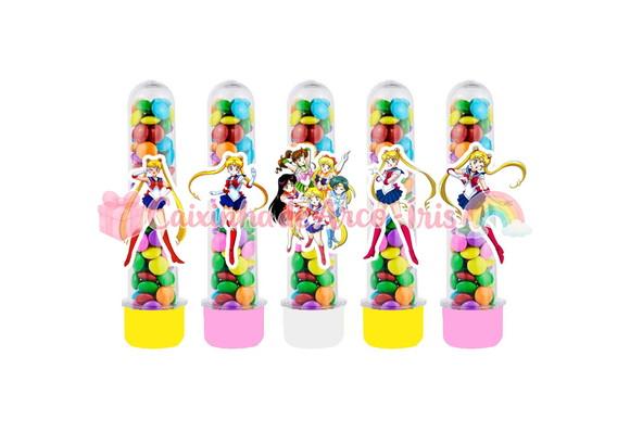 Tubetes com Apliques 3d: Sailor Moon