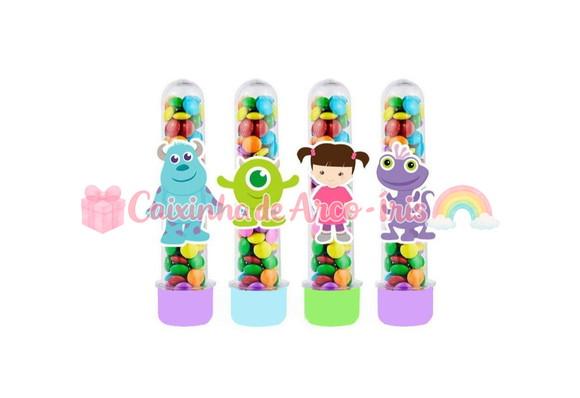 Apliques para Tubetes: Monstros Sa Cute