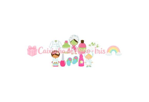 100 Mini Apliques 3,5cm: Spa
