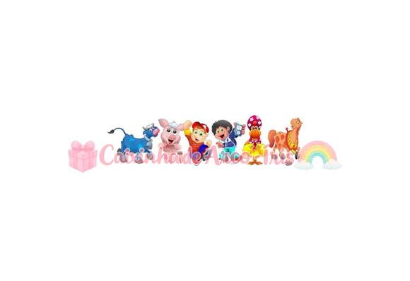 100 Mini Apliques 3,5cm: Cocoricó