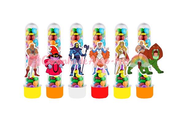 Apliques para Tubetes: He-man