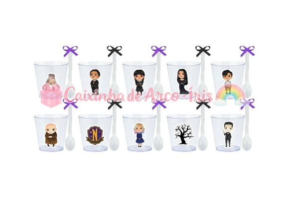 Copinhos com Colherzinhas: Wandinha Addams Cute