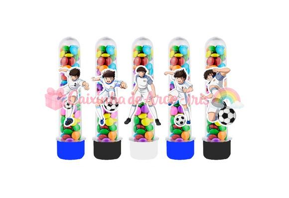 Tubetes com Apliques 3d: Captain Tsubasa