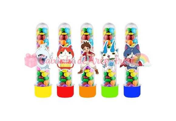 Tubetes com Apliques 3d: Yo-kai Watch