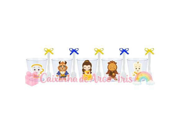 Copinhos com Colherzinhas: Bela e a Fera Cute