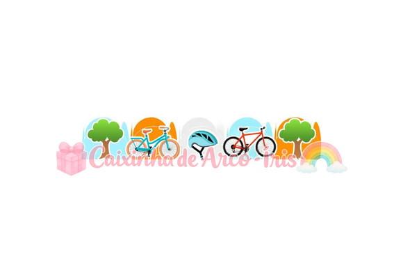 100 Forminhas / Toppers: Bicicleta Bike