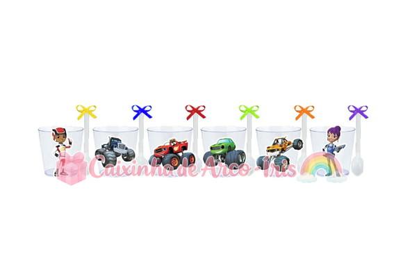 Copinhos com Colherzinhas: Blaze And The Monster Machines
