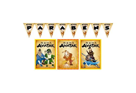 Bandeirola / Pôsteres - Avatar a Lenda de Aang