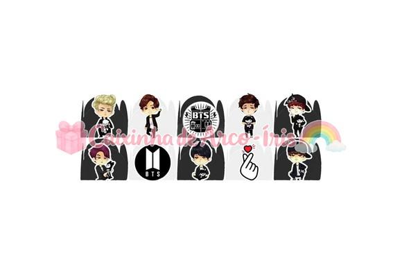 100 Forminhas / Toppers: Bts