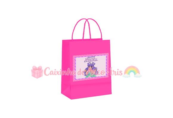10 Sacolinhas Rosa Pink - Diário de Uma Princesa Desastrada