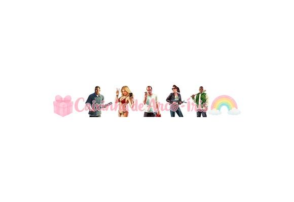 100 Mini Apliques 3,5cm: Gta