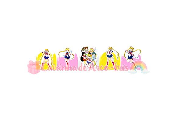 100 Forminhas / Toppers: Sailor Moon